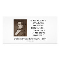 Washington Irving Always At A Loss Believe Stories photo cards by unfinishedpolis Washington Irving Always At A Loss Believe Stories photo cards