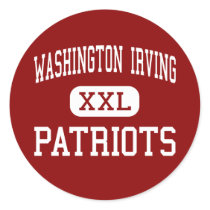 Washington Irving - Patriots - Colorado Springs stickers by customteamsportswear Washington Irving - Patriots - Colorado Springs stickers