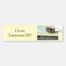 Washington Irving, Tarrytown, NY Vintage c1915 Bumper Stickers