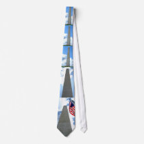 Washington Monument & American Flag ties by Ramirez_Steve Washington Monument & American Flag ties