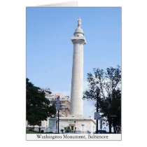 Washington Monument, Baltimore cards by JLWinther Washington Monument, Baltimore cards