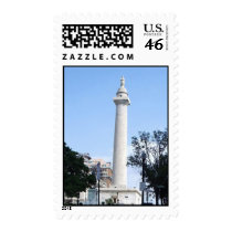 Washington Monument, Baltimore postage by JLWinther Washington Monument, Baltimore postage