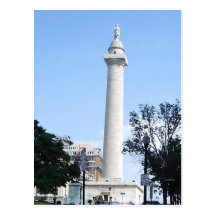 Washington Monument Baltimore Postcard