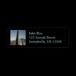 Washington Monument in Winter Return Address Label