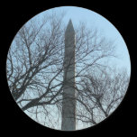 Washington Monument in Winter Sticker