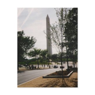 Washington Monument Postcard postcard