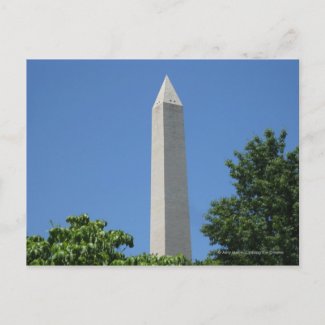 Washington Monument postcard