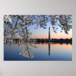 Washington Monument Spring Morning Print