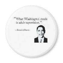 Washington needs adult supervision magnets by Famous_Quotations Washington needs adult supervision magnets