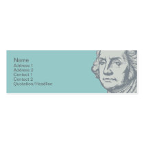 Washington Profile Cards business cards