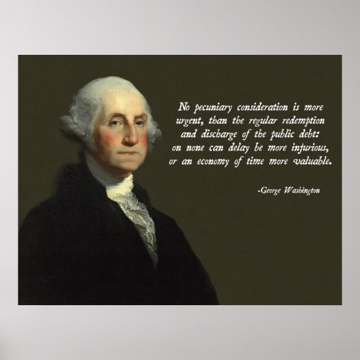 Washington Public Debt Print
