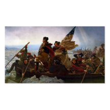 Washington que cruza el Delaware Tarjetas De Negocios
