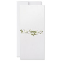 Washington Revolution T-shirts Custom Rack Card