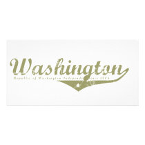 Washington Revolution T-shirts Personalized Photo Card