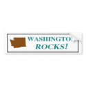 Washington Rocks! bumper stickers by WRDGateway Washington Rocks! bumper stickers