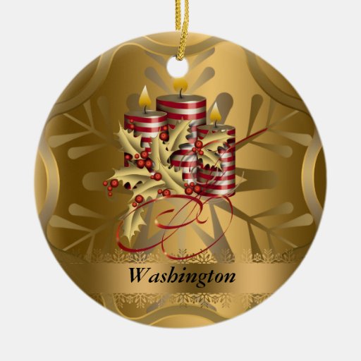 washington state christmas ornament zazzle washington state christmas ornament zazzle