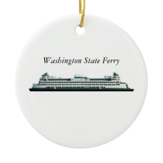 Washington State Ferry ornament