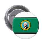 Washington State Flag Button