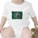 Washington State Flag Grunge t-shirts