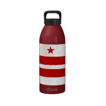 Washington State Flag Liberty Bottle Water Bottles