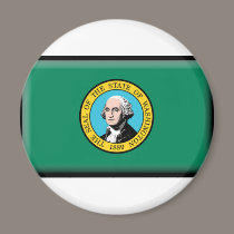 Washington State Flag magnets