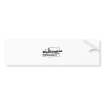 Washington State Slogan bumper stickers