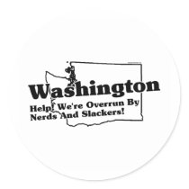 Washington State Slogan stickers