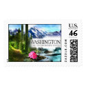 Washington State Stamp by MarkBallard Washington State Stamp
