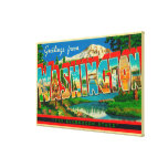 Washington - The Evergreen State Gallery Wrapped Canvas