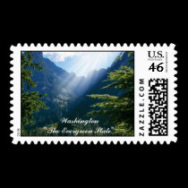 Washington, The Evergreen State stamps