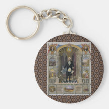 Washington The Mason II Keychains