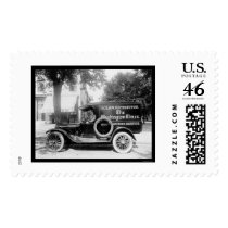 Washington Times Newspaper Truck 1920 stamps