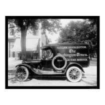 Washington Times Newspaper Truck 1920 posters
