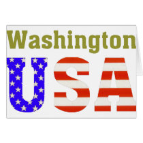 Washington USA! cards
