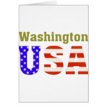 Washington USA! cards