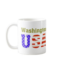 Washington USA! mugs