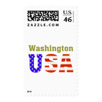 Washington USA! postage