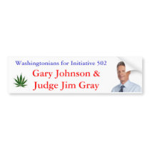 Washingtonians for Initiative 502 Bumper Stickers