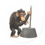 Washtub-Bass-Playin’ Chimp Stickers