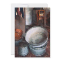 Washtubs invitations