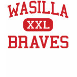 Wasilla - Braves - Middle School - Wasilla Alaska t-shirts
