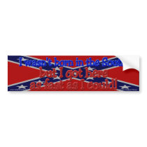 Wasn't Born in the South bumper stickers