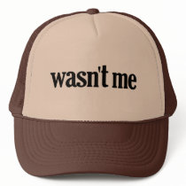 Wasn't Me Hat