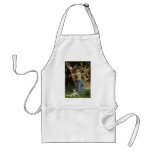 Wasp's Nest by Bouguereau, Victorian Angel Art Apron