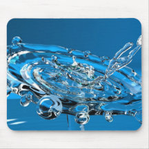Wasserspritzer Mousepad