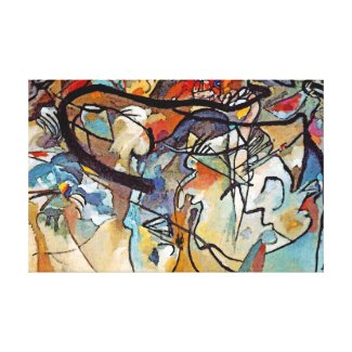 Wassily Kandinsky Composition Five Canvas Print