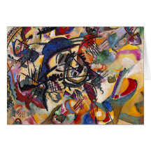 Wassily Kandinsky Composition Seven Greeting Card