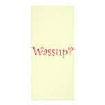 Wassup? rack cards