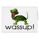 Wassup Turtle Greeting Cards
