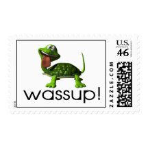 Wassup Turtle Postage Stamps